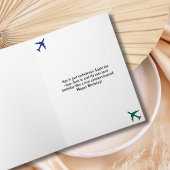 Birthday Cat Pilot Aviator Cool Funny Aviation Karte