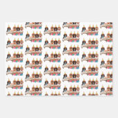 Birthday Cavalier King Charles Spaniel Gift Wrap Geschenkpapier Set (Vorderseite 2)