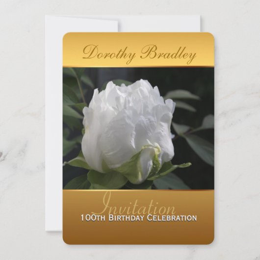 Birthday Celebration Custom Invitation Einladung (Vorderseite)