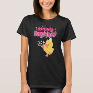 BIRTHDAY Celebration Niedlich Kawaii Chick Baby Ch T-Shirt