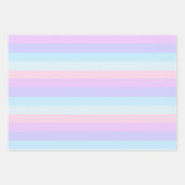 Birthday Celebration Patterns Rainbow ID722 Geschenkpapier Set (Vorderseite 2)