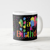 Birthday Cheers Jumbo-Tasse (Vorderseite Rechts)