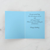 Birthday Cheers Karte (Innenseite)