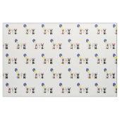 Birthday Chihuahua Fabric Stoff (Fat Quarter (45,7 x 55,9 cm))