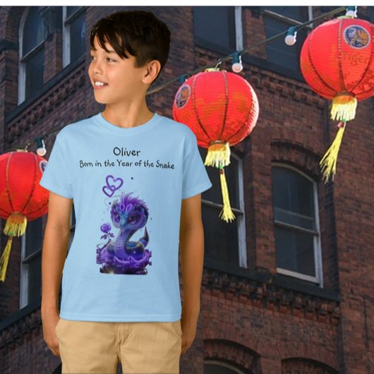 Birthday Chinesische Silvesterschlange T - Shirt