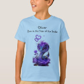 Birthday Chinesische Silvesterschlange T - Shirt (Vorderseite)