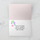 Birthday Chinesischer Hund Karte (Innenseite)