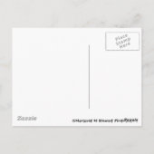 Birthday Chipmunk Postkarte (Rückseite)