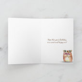 Birthday chocolate Chip Cookies Karte (Innenseite)