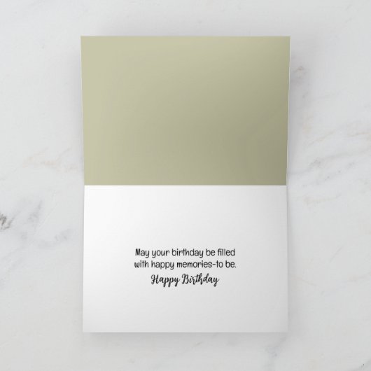 Birthday Chocolate Cocker Spanel Karte (Innenseite)