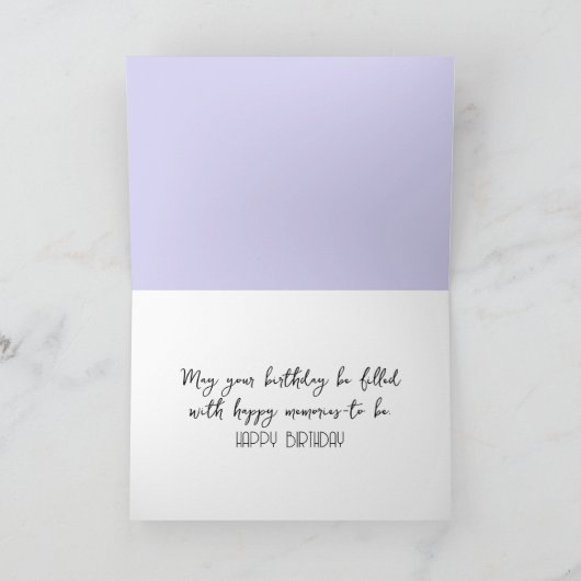 Birthday Chocolate Cocker Spanel Karte (Innenseite)