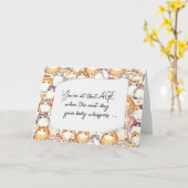 Birthday Chubby Cartoon Cats Spaß Karte (Gelbe Blume)