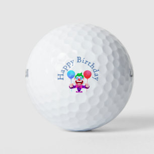 Birthday Clown Golfball