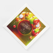 Birthday Cocktail Napkins Serviette (Ecke)