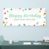 Birthday Confetti Banner (Messe)