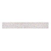Birthday Confetti Regenbogen Ripsband (Vorderseite)