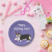 Birthday Corgis Pappteller (Party)