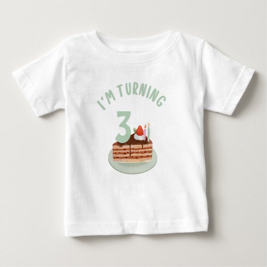Birthday Costum Baby T-shirt (Vorderseite)