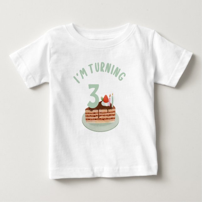 Birthday Costum Baby T-shirt (Vorderseite)