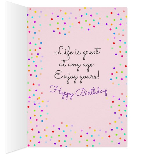 Birthday Cotton Candy Cone (Innen (Rechts))