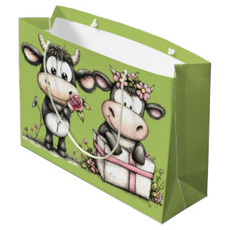 Birthday Cows Große Geschenktüte