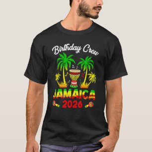 Birthday Crew Jamaika 2026 30. 50. Mädchen-Party F T-Shirt