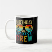 Birthday Cruise Crew Cruise Birthday Cruising Trip Kaffeetasse (Links)