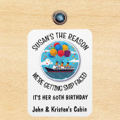 Birthday Cruise Funny Group Personalisiert Magnet