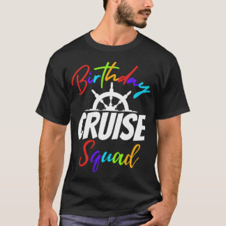 Birthday Cruise Squad Family Wiedersehen Funny Boa T-Shirt