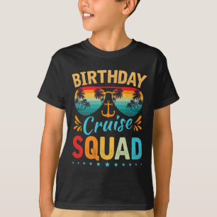 Birthday Cruise Squad T-Shirt Familienfeier Va