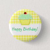 Birthday Cupcake Button (Vorderseite)