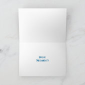 Birthday Cupcake Foto Karte (Innenseite)