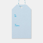 Birthday Cupcake German Drahthaar Pointer Geschenkanhänger (Rückseite)