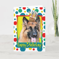 Birthday Cupcake - German Shepherd - Chance