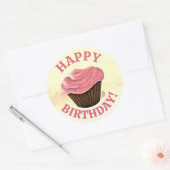 BIRTHDAY Cupcake KiniArt Stickers (Umschlag)