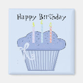 Birthday Cupcake Magnet (Vorne)