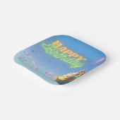 Birthday Cupcake Pappteller (Gewinkelt)