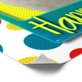 Birthday Cupcake - Shiba Inu Poster (Ecke)