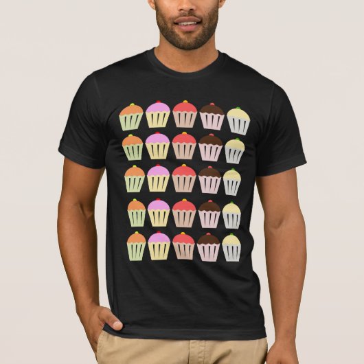Birthday CUPCAKE T - Shirt (Vorderseite)