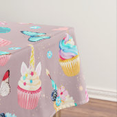 Birthday Cupcake Tischdecke (Beispiel)
