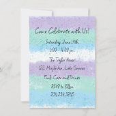 Birthday Cupcake Whimsical Personalisiert Einladung (Rückseite)