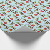 Birthday Cupcake Yorkie Geschenkpapier (Ecke)