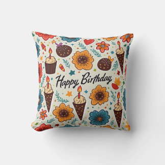 Birthday Cushion Kissen