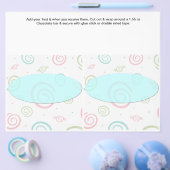 Birthday Custom Candy Bar Wrappers Gastgeschenke Flyer (Einzeln)