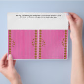 Birthday Custom Candy Bar Wrappers Gastgeschenke Flyer (Hand)