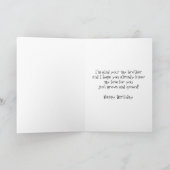 Birthday Dad Card Karte (Innenseite)