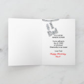 BIRTHDAY - DAD - TIE/SHIRT KARTE (Innenseite)