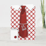 BIRTHDAY - DAD - TIE/SHIRT KARTE<br><div class="desc">THIS IS THE IDEAL CARD FOR THE FATHER WHO IS HANDS DOWN THE BEST DAY OUT THERE</div>