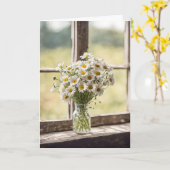 Birthday Daisy Bouquet Karte (Gelbe Blume)