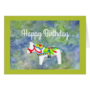 Birthday Dala Horse